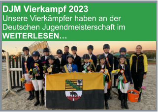 DJM Vierkampf 2023  Unsere Vierkämpfer haben an der Deutschen Jugendmeisterschaft im  WEITERLESEN…